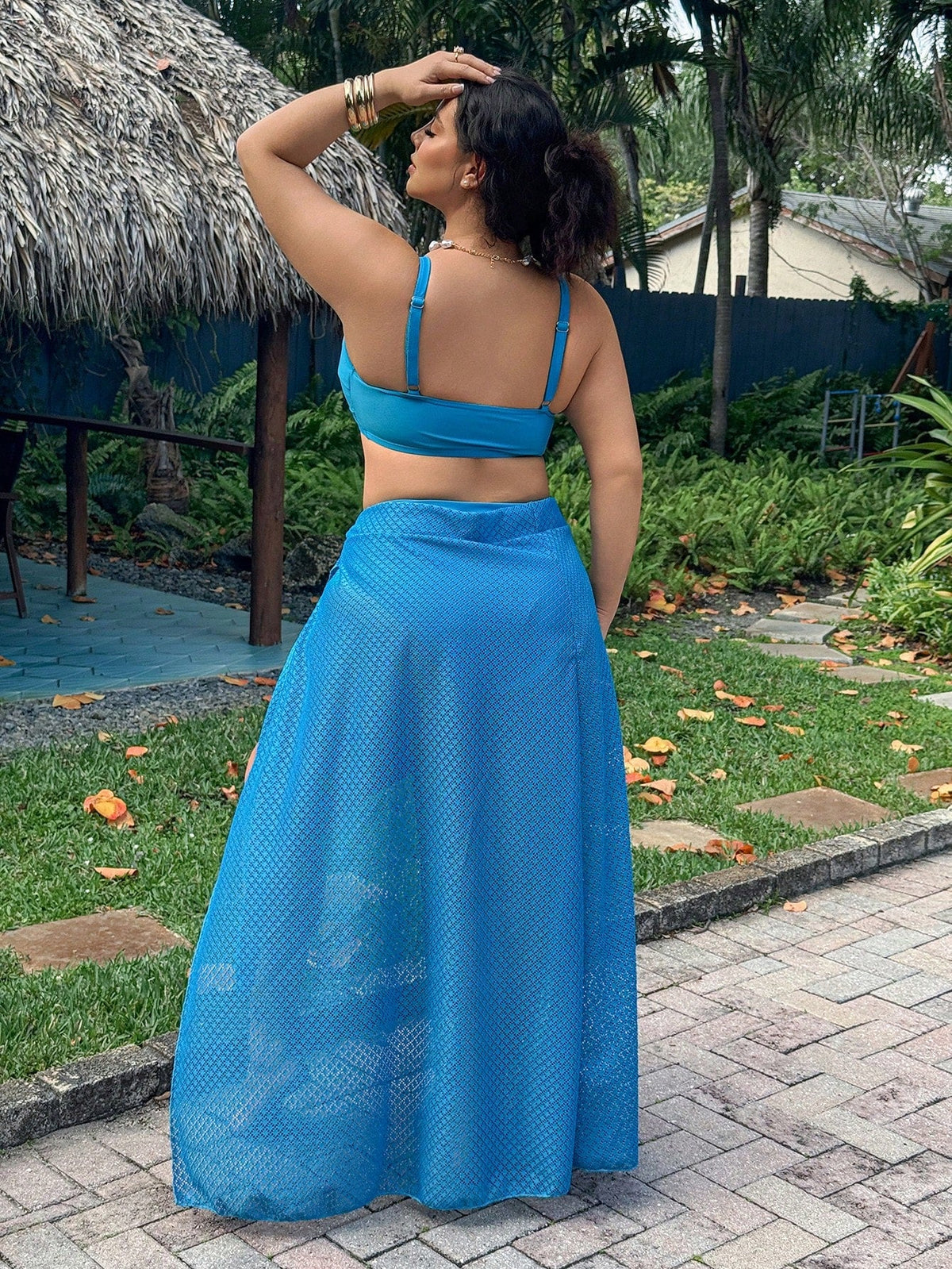 Conjunto Biquíni 3 Peças Plus Size Morani